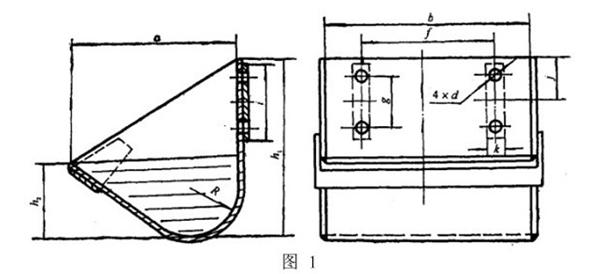 提升机料斗外形